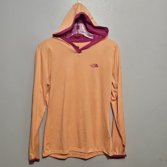 The North Face Peach and Magenta Hoodie - Picture 1 of 6